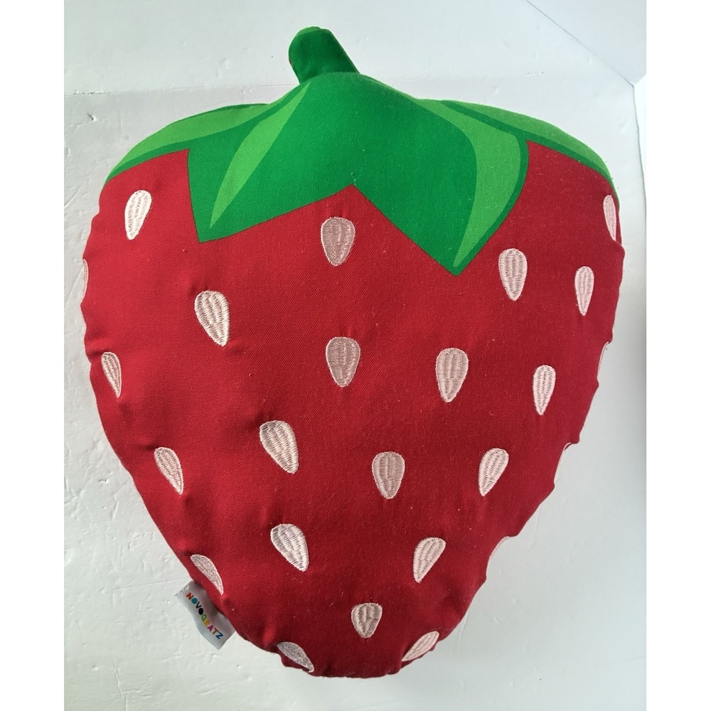 Strawberry Shaped Fruit Decorative Throw Pillow Novogratz Maximalist Decor